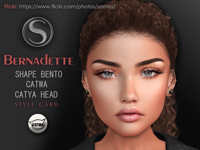 Samia - Catwa Catya Head - Bernadette Shape