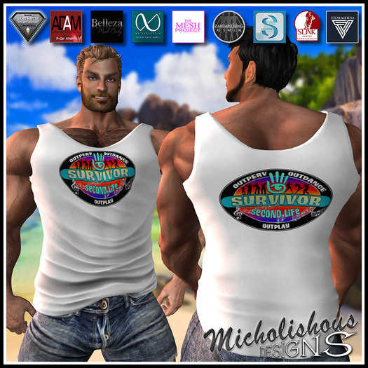 * Mikolishous Designs * AB PU-Tank-Survivor-White