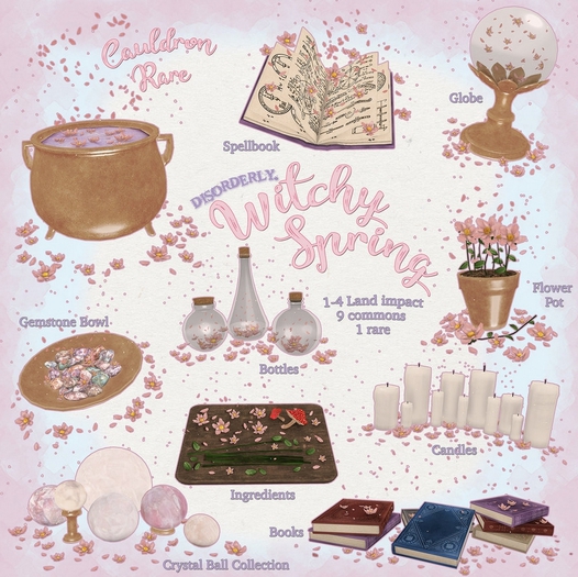 DISORDERLY. / Witchy Spring / Cauldron / RARE
