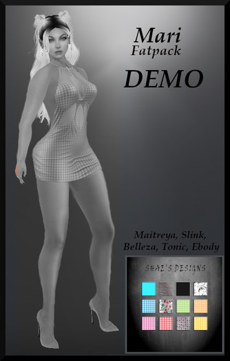 [X] *Shae's Mari DRESS -DEMO