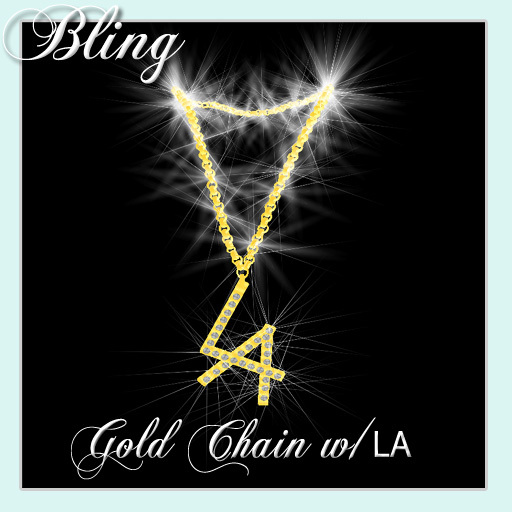 * Chain LA GOLD Bling (BOXED)