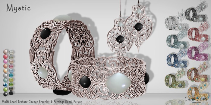 Mystic Brcs & Earrings TxChnge