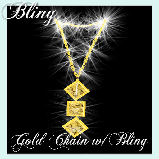 * Chain GOLD BlinG (BOXED)