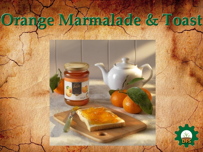 DFS Texture Orange Marmalade & Toast