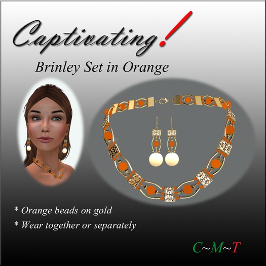 Captivating! Brinley in Orange