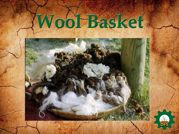 DFS Texture Wool Basket