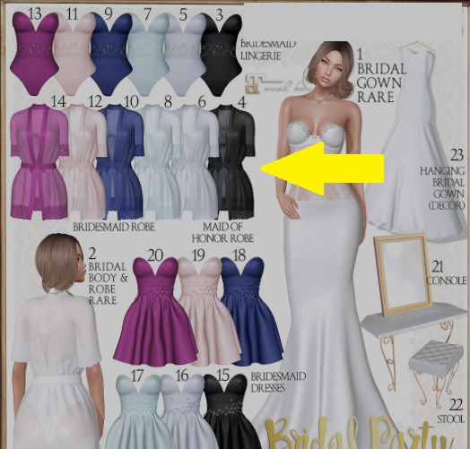 4. Dead Dollz - Bridal Party - Black Robe-Maitreya
