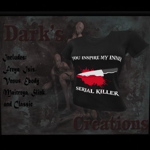 DC: Inner Serial Killer Shirt Womens