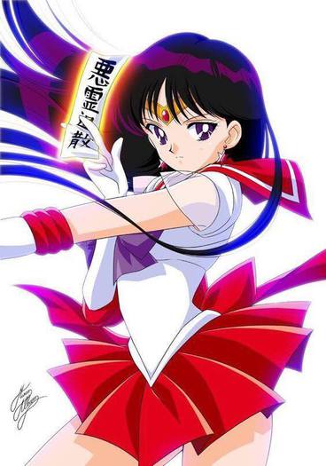 Sailor Mars Poster