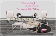.Princess Stuff. [Viennese Life] Furniture Set *Yellow*