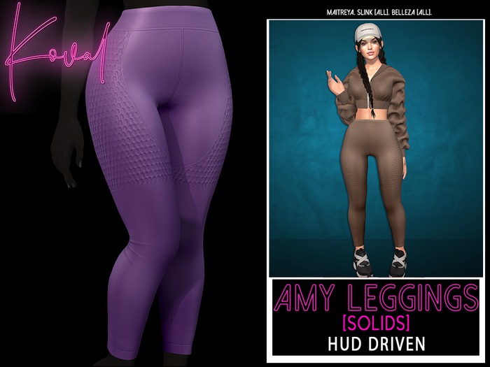 KOVAL. - Amy leggings SOLIDS [ADD ME]