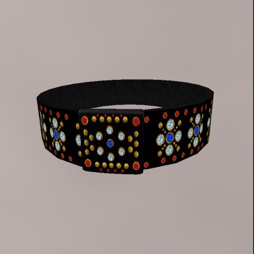 Black Elvis belt/resizable