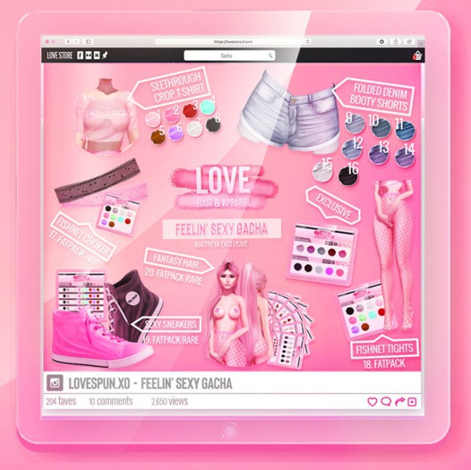 Love [Sexy Sneakers] #19 FATPACK (Rez Me) RARE