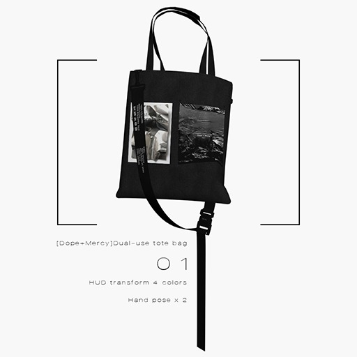 [Dope+Mercy]Dual-use tote bag_01