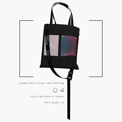 [Dope+Mercy]Dual-use tote bag_04