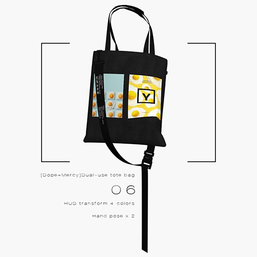 [Dope+Mercy]Dual-use tote bag_06