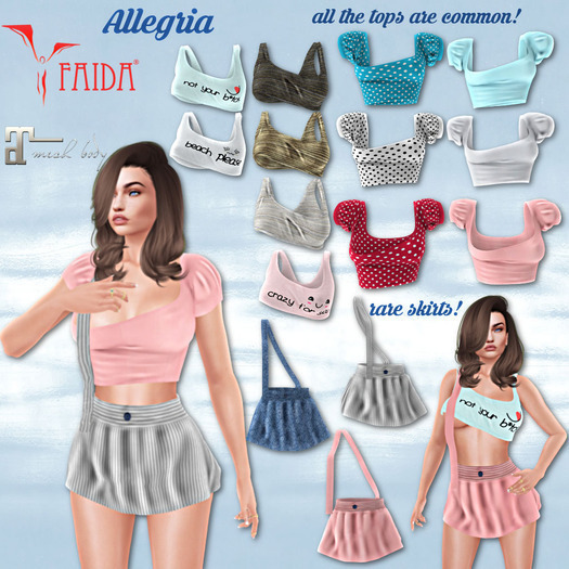 Faida - Allegra shirt pearl pois