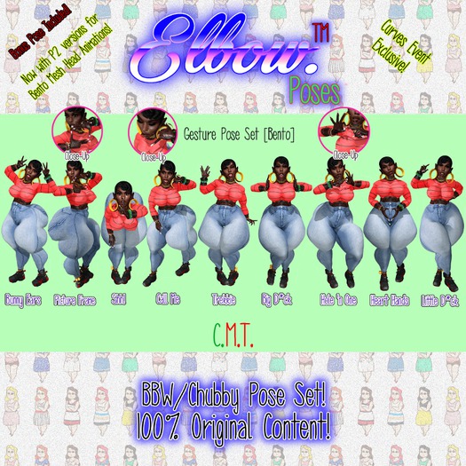 eLbow // Gesture BBW Pose Set [Bento][Add me!]