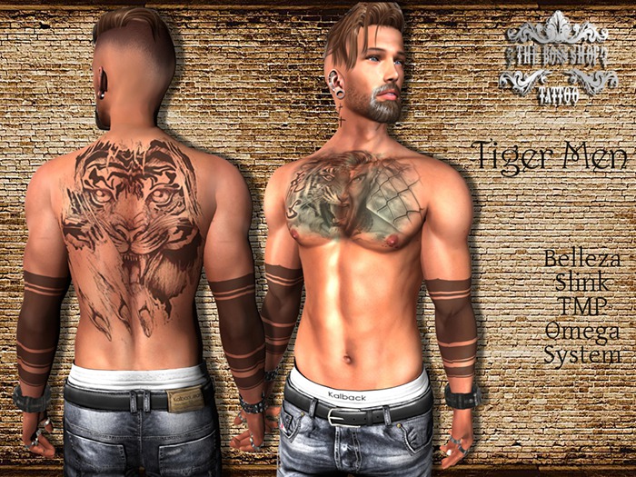 TSB ::: Tattoo Tiger Men