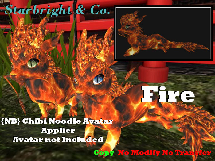 Starbright & Co. NB Noodle Applier (Fire)  (ADD to Open)