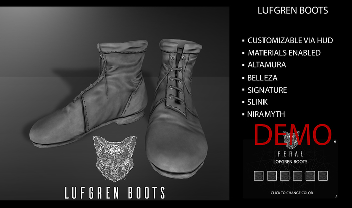 Feral - Lofgren Boots - DEMO