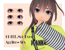 CUTEE.M4 eyes Applier_Sky(boxed)