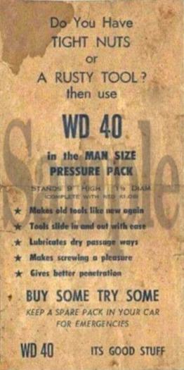 POSTER - WD 40