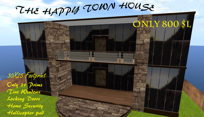 The Happy Town House (Boxed)