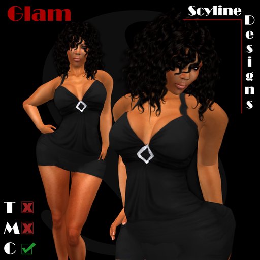 ::Scyline Designs:: Glam Dress (Black)