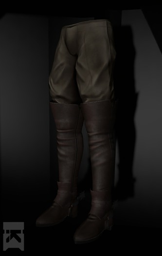 [KROVA] Riding Boots/Pants BRN