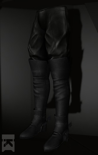 [KROVA] Riding Boots/Pants BLK