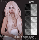 {Limerence} Jossy hair-B&W