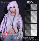{Limerence} Taylor hair-B&W
