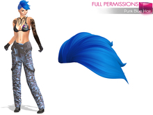 MI963029 Punk Blue Hair