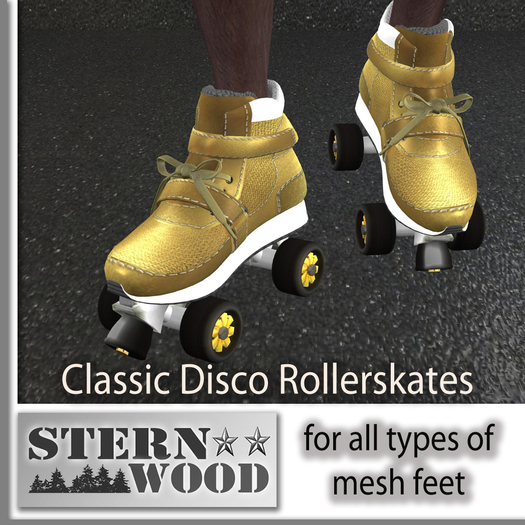 Sternwoods Classic Disco Roller - GOLD