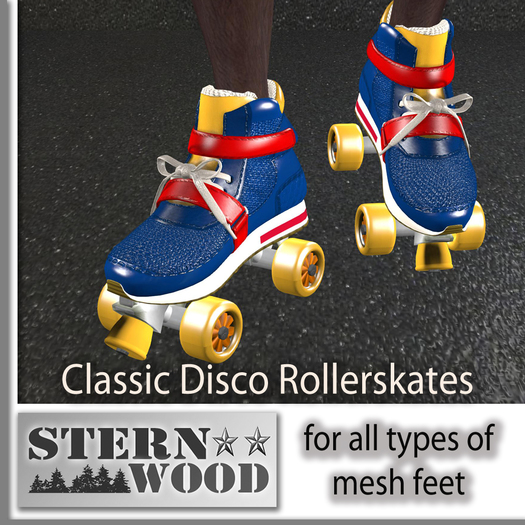 {JS} Classic Disco Rollerskates - DISCO