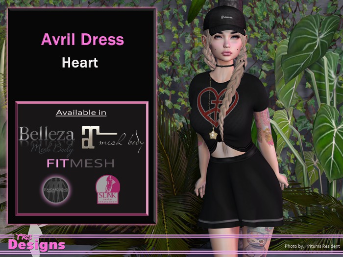 Avril Dress Heart