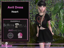 Avril Dress Heart
