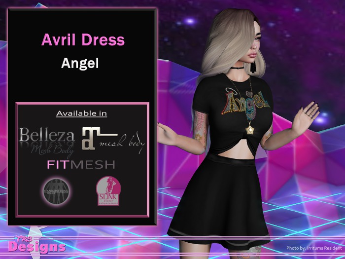 Avril Dress Angel