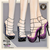 Wicca's Wardrobe - Mydia Heels [BOXED]