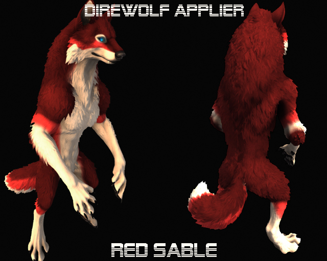 Keyce - KzK Direwolf Applier Red Sable
