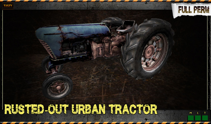..::Tasty::.. Rusted-Out Urban Tractor //FULL PERM// (p)
