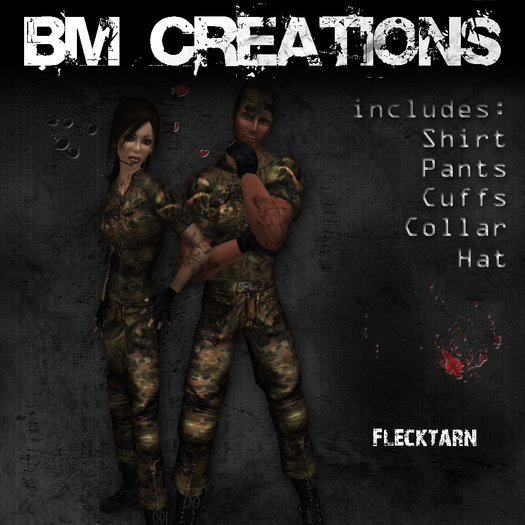 BDU Combat Uniform Flecktarn