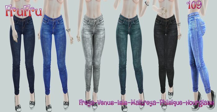 [Fru] 109 Skinny Jeans Fitmesh
