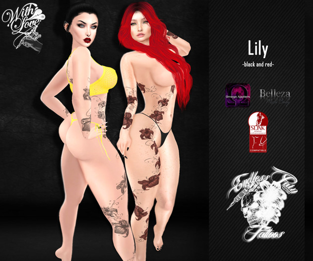 -Endless Pain Tattoos- Lily for Curvy