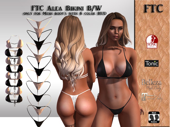 FTC Alea Bikini B/W