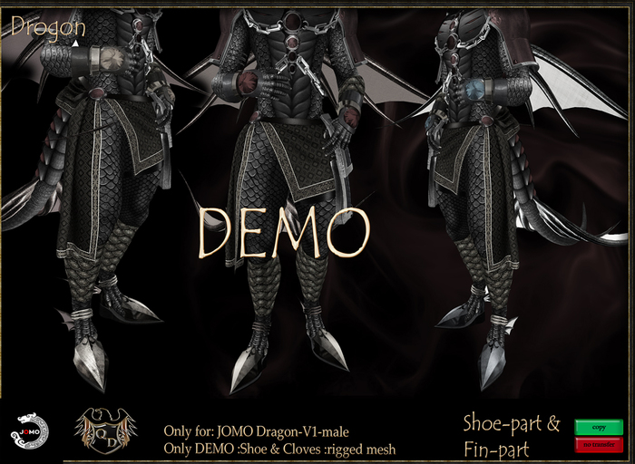 Shoes-part "Drogon" (DEMO) *