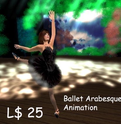 {P.Ballet} Arabesque  ballet  animation 1