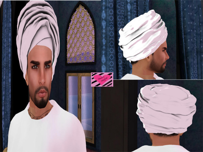 {SS}White Head wrap