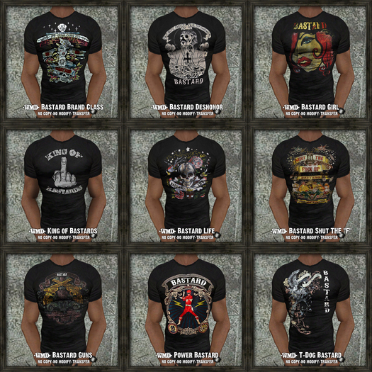 -WMD- "S" TShirt Bastard 2010 Fat Pack